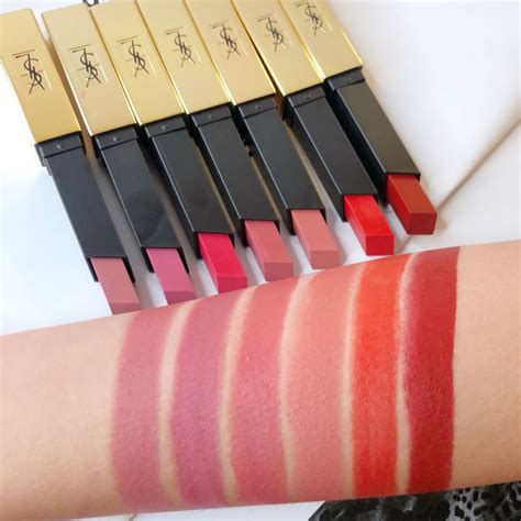 ysl rouge pur couture matte lipstick 54 dupe